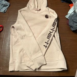 Light pink carhartt hoodie